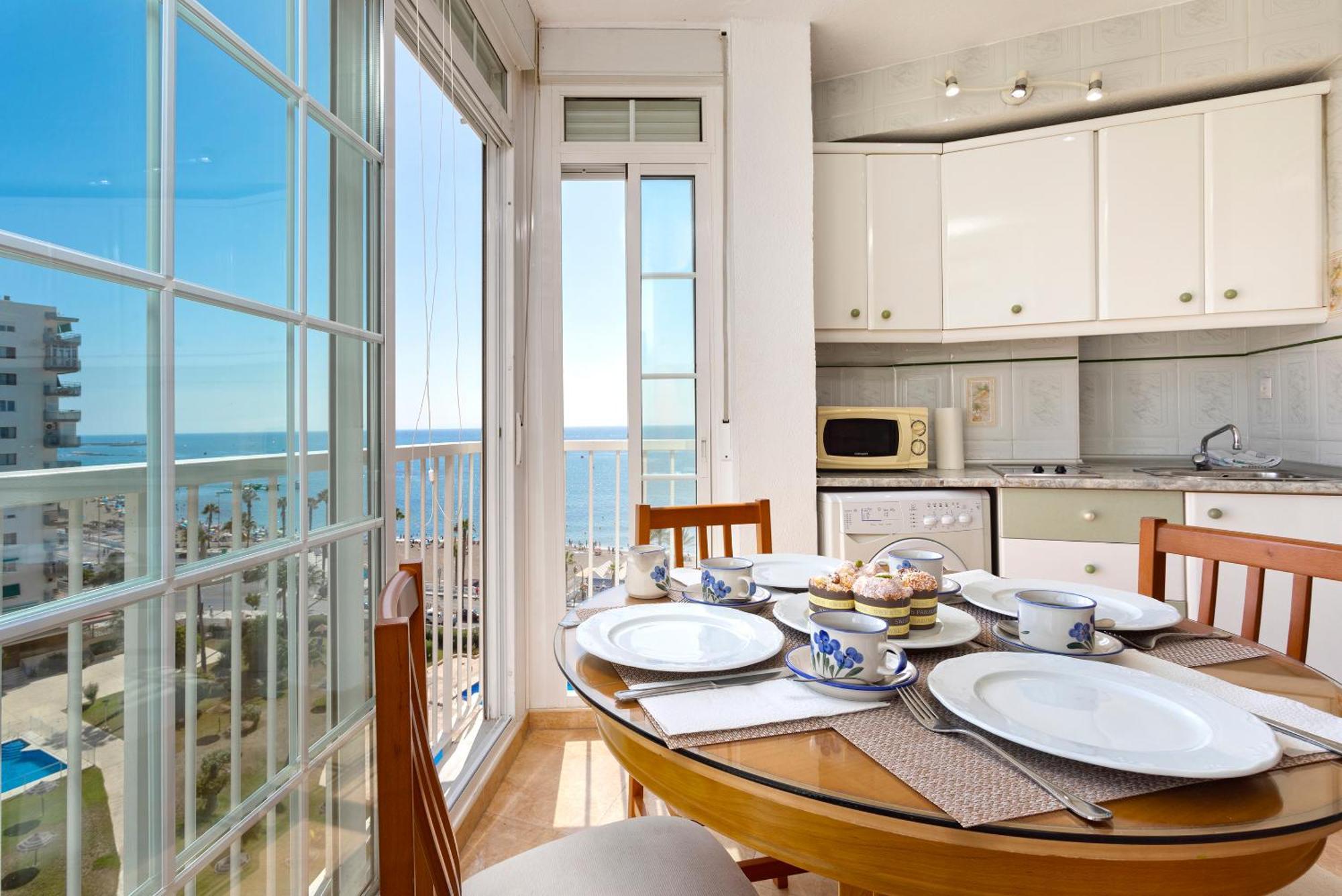 Apartamento Con Vistas Al Mar En Benalmádena Exteriör bild