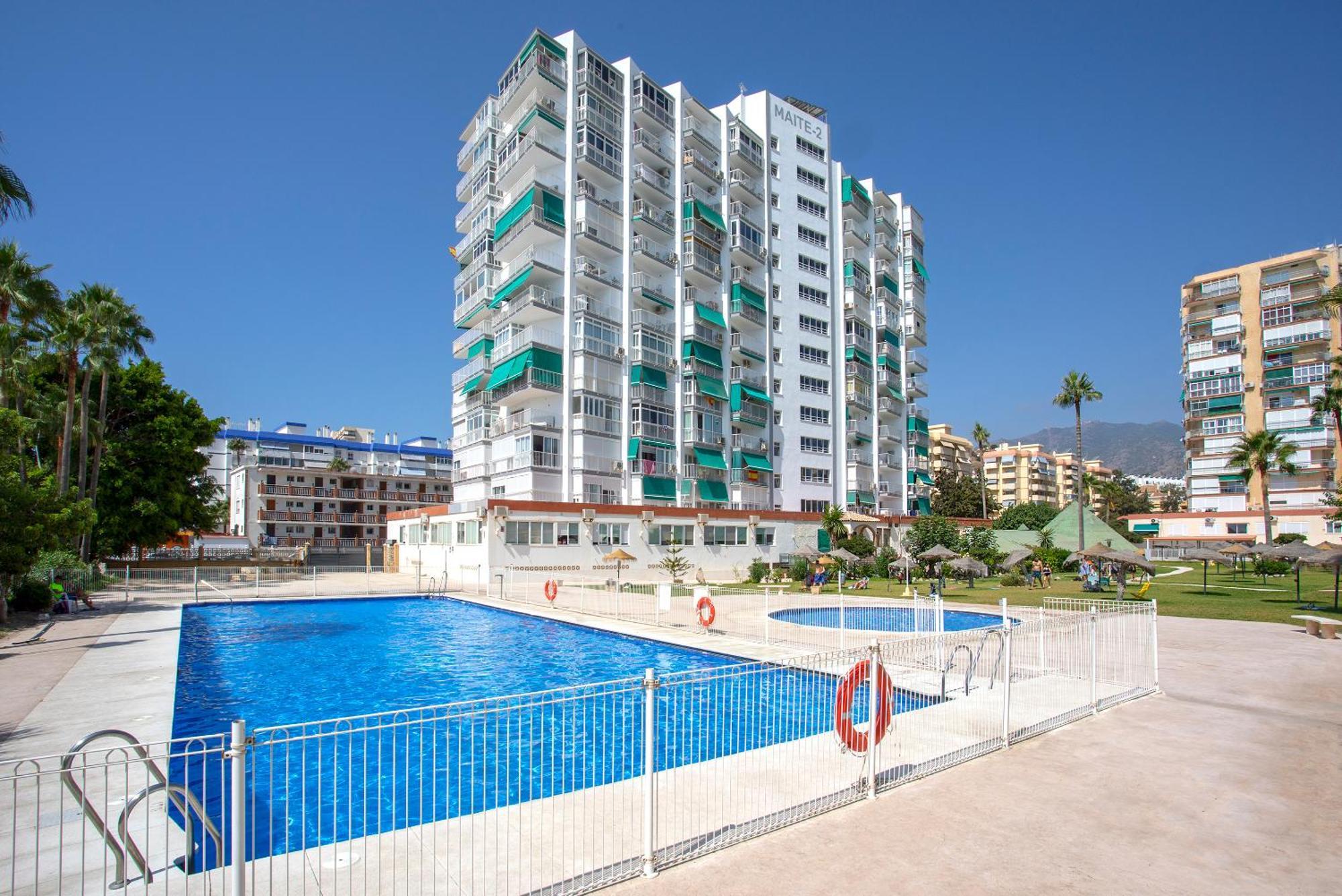 Apartamento Con Vistas Al Mar En Benalmádena Exteriör bild